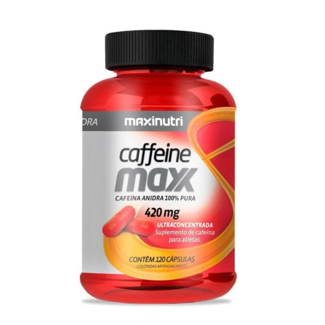 Caffeine Maxx 420mg com 120 Cápsulas