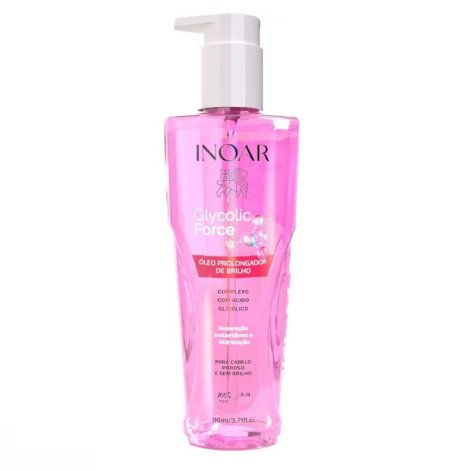 Inoar Glycolic Force Óleo Prolongador De Brilho 110Ml Inoar Glycolic Force Óleo Prolongador De Brilho 110Ml