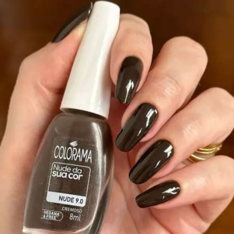 Esmalte Cremoso Colorama Nude da Sua Cor Nude 8ml - 9.0 Esmalte Cremoso Colorama Nude da Sua Cor Nude 8ml - 9.0
