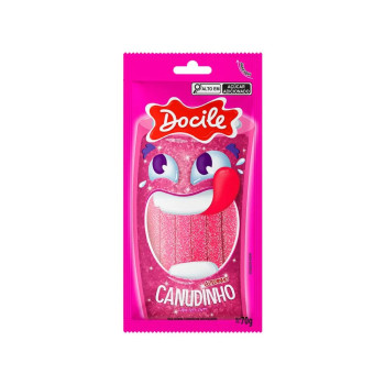 Canudinho Tutti-Frutti Cítrico 70g - Docile