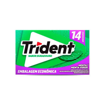 Trident Menta Verde 14 unidades