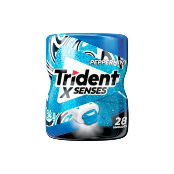 Trident XSenses Peppermint Sem Açúcar Garrafa