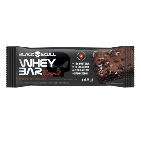 Barra Prot Gour Whey Brownie Choc 45G Barra Prot Gour Whey Brownie Choc 45G