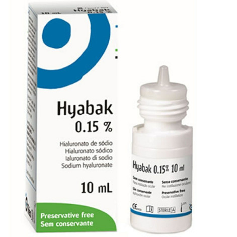 Colírio Hyabak 0,15% 10ml