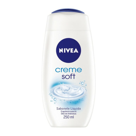 Sabonete Líquido Nivea Bath Cre Soft 250ML