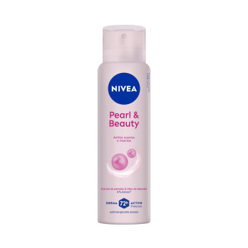 Desodorante Antitranspirante Aerosol Nivea Pearl & Beauty Feminino 48h 150ml