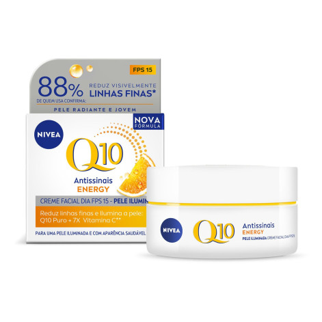 Creme Facial Nivea Q10 Plus C Dia 50G