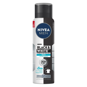 Desodorante Aerosol Nivea 150ML Masc Bw Fresh Invis