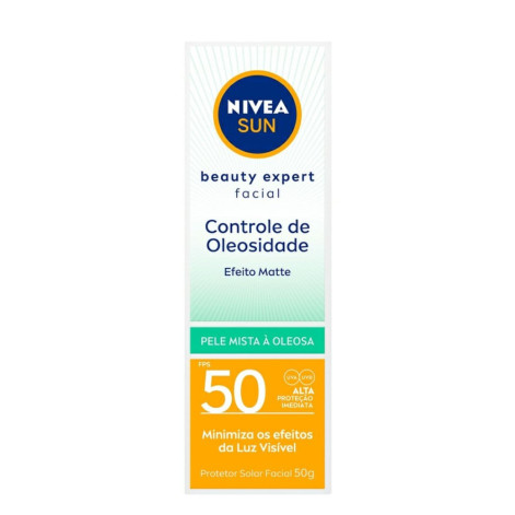 Prot Solar Nivea Fac Oleo Fps60 50G(Nva)