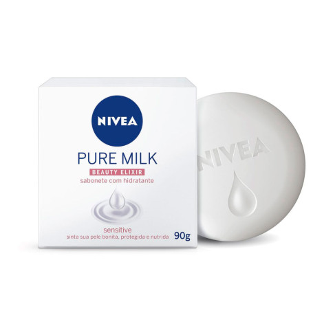 Sabonete Nivea Pure MLlk Sensitive 90G (Nva)