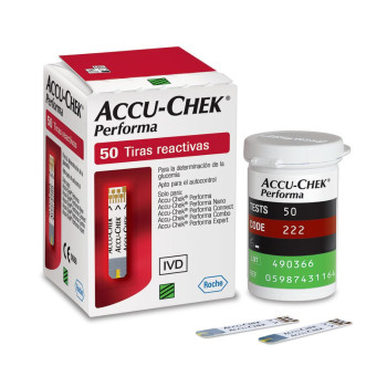Tira Accu Chek Performe C/ 50 Tiras