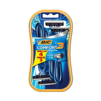 Aparelho Bic Confort3 Pele Normal L4P3