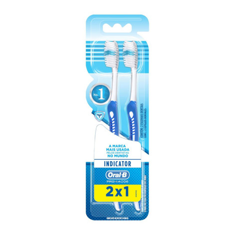 Escova Dental Oral B Indicator Macia 40 C/2Uni