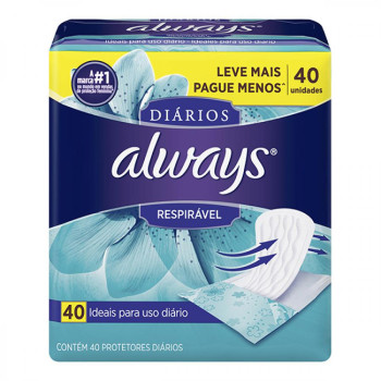 Prot Always Respiravel C/40 Un