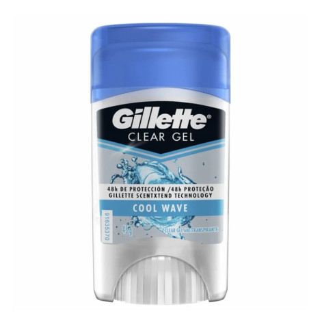 Des Stick Gillette 45G Clear Gel Co Wave