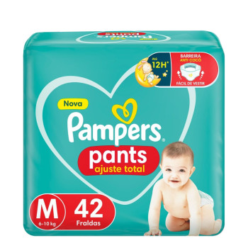Fralda Pampers Pants Mega M 42 Unidades