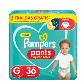 Fralda Pampers Pants Mega G 36Un