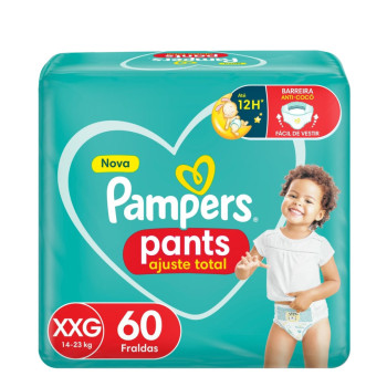Fralda Pampers Pants Bag Xxg 60Un