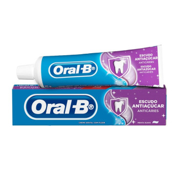 Creme Dental Oral B Escudo Antiacucar 70G
