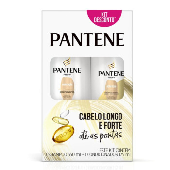 Kit Shampoo 350ML+Condicionador 175ML Pantene Hidratacao