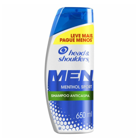 Shampoo Head&Shoulders Anticaspa Menthol 650ML