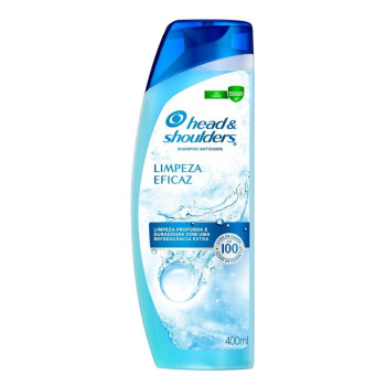 Shampoo Head&Shoulders Anticaspa Limpeza Eficaz 400ML