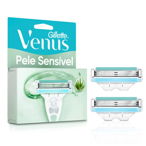 Lamina Venus Pele Sensivel 2Un