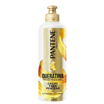 Creme Para Pentearear Pantene Queratina 240G Creme Para Pentearear Pantene Queratina 240G