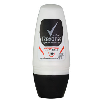 Desodorante Roll-On Rexona Masc Antibact+Invisible 50ML