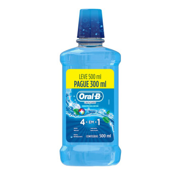 Enxaguante Bucal Oral B Menta 500ML