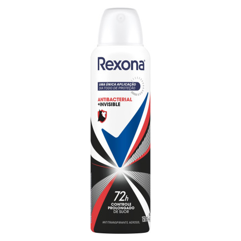 Desodorante Aerosol Rexona Fem Antibact Invisible 150ML