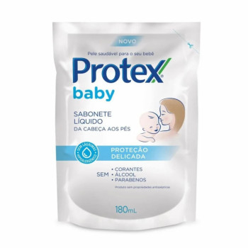Refil Sabonete Líquido Protex Baby Deli 180ML(Clg