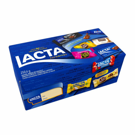Caixa de Bombons Variedades Chocolate Lacta Favoritos 250g