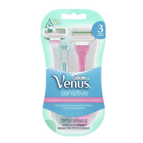 Depil Gillette Venus 3 Sensit C/2Un