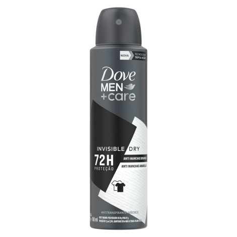 Desodorante Aerosol Dove Men+Care Invisible Dry 150ML