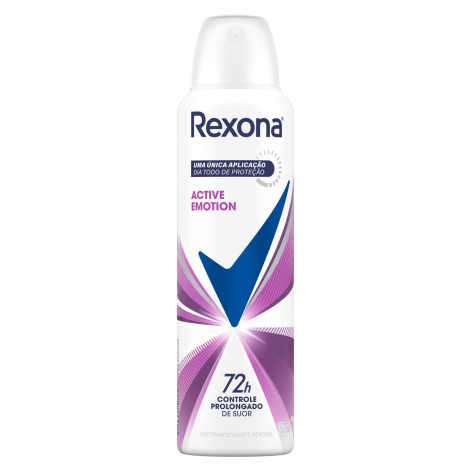 Desodorante Aerosol Rexona Fem Active Emotion 150ML