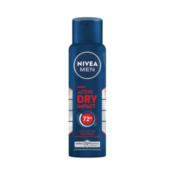 Desodorante Aerosol Nivea 150ML Masc Dry Impact