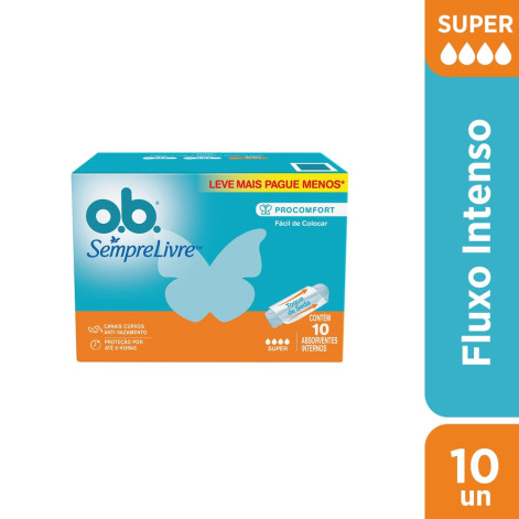Absorvente Interno Ob Original Super C/10