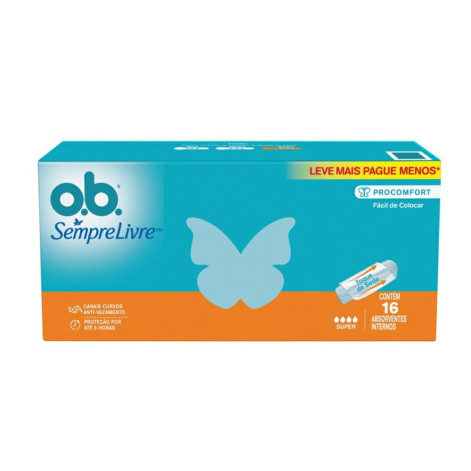 Absorvente Ob Procomf Super 16Un