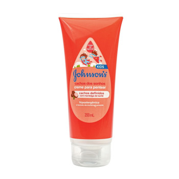 Creme Para Pentear Johnsons Cach Dos Sonh 200G