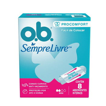 Absorvente Ob Interno Mini Pro Comfort 8Un