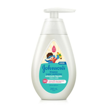 Sabonete Líquido Johnsons Baby Limp Super Poder 200ML
