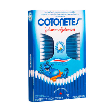 Hastes Flex Cotonete C/75 Un