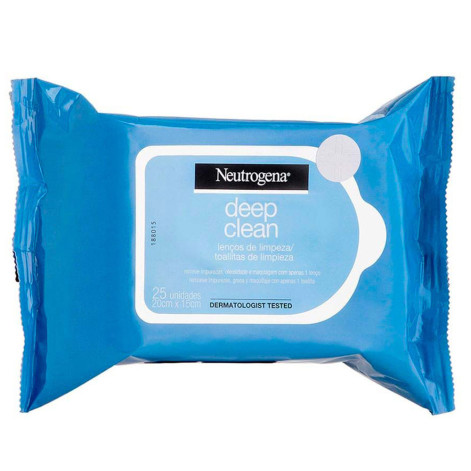 Neutrogena Lenço De Limpeza C/25