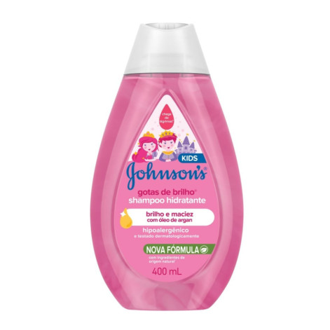 Shampoo Johnson Gotas Brilho 400ML