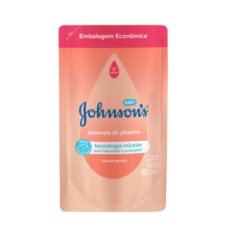 Sabonete Líquido Johnosns Ref Cabeça Aos Pés 180ML