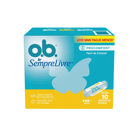 Absorvente Ob Int Medio L10P8