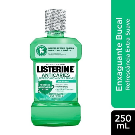 Enxaguante Bucal Listerine Anti Caries Zero 250ML