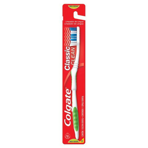 Escova Dental Colg Classic Med(Clg)