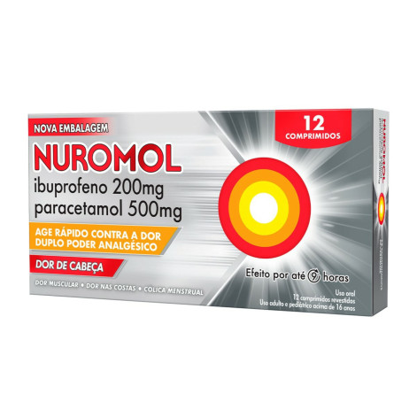 Nuromol 200+500Mg C/12 Comp Rev